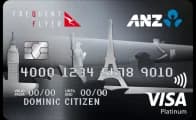 ANZ Frequent Flyer Platinum Credit Card — issuer card artwork